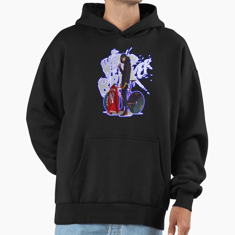Dom Spinner Wind Breaker Hoodie - Trendy Graphic for Adults - T-Shirt, Sweatshirt, Hoodie