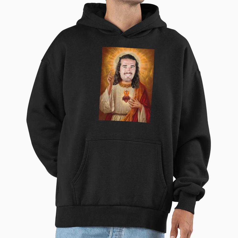 Jesus Pearce Hoodie - Minimalist Print Men Women - T-Shirt, Sweatshirt, Hoodie