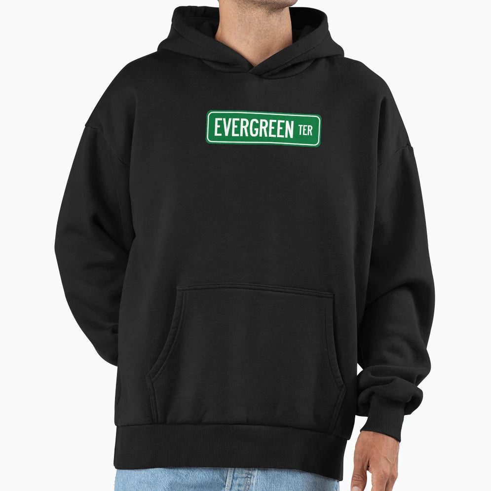 Evergreen Terrace Hoodie - Custom Art Print for Adults - T-Shirt, Sweatshirt, Hoodie