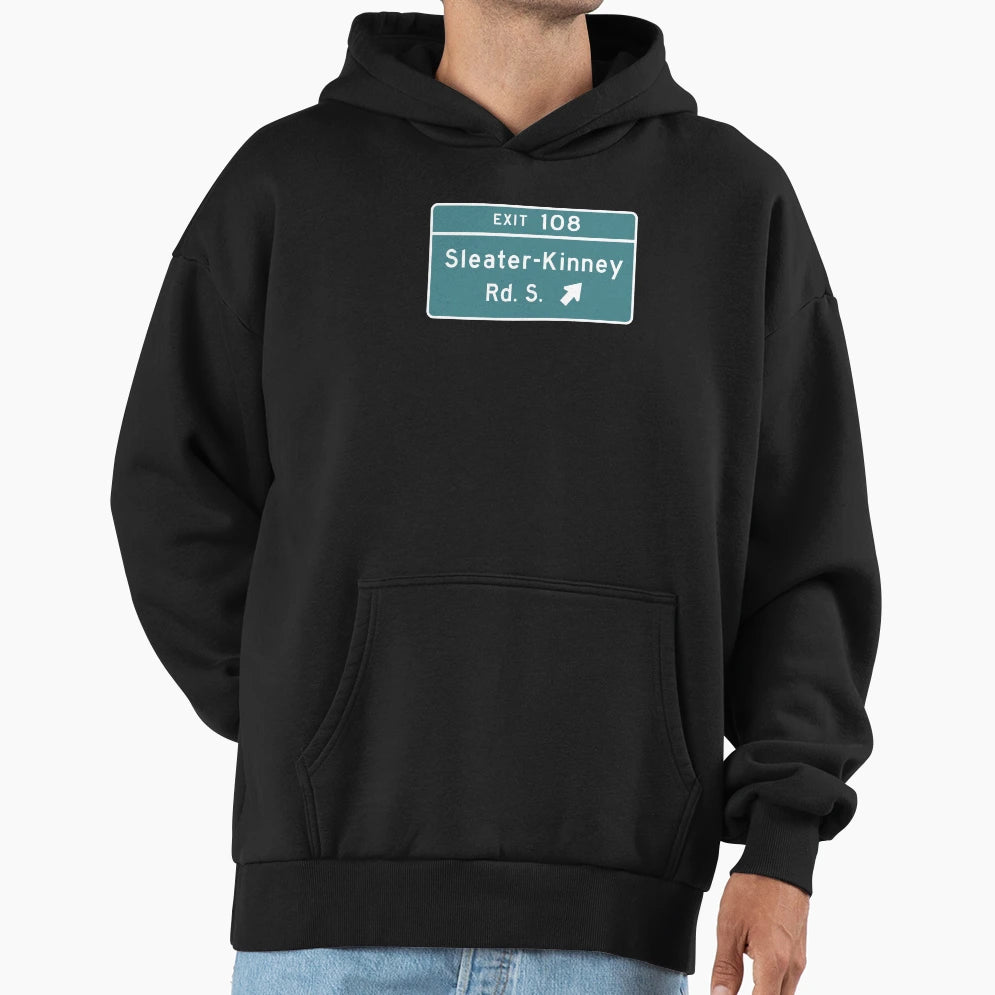 Sleater Kinney Intersection Hoodie - Trendy Graphic Men Women - T-Shirt, Sweatshirt, Hoodie