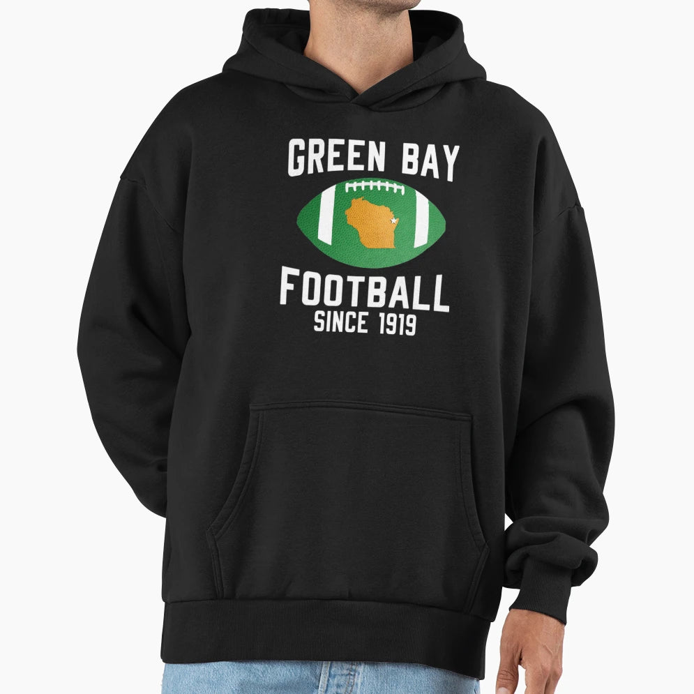 Art Green Bay Packers Hoodie - Unique Graphic Men Women - T-Shirt, Sweatshirt, Hoodie