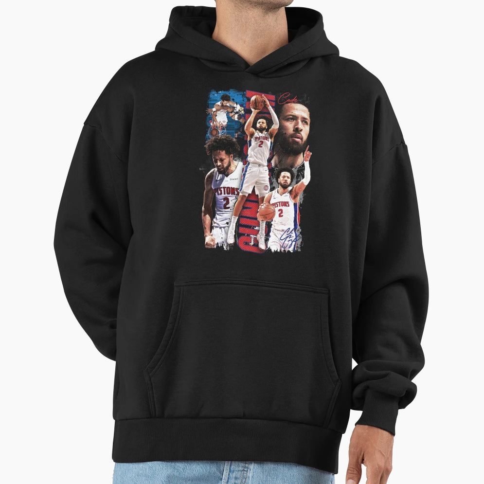 Cade Cunningham Hoodie - Aesthetic Graphic Unisex - T-Shirt, Sweatshirt, Hoodie