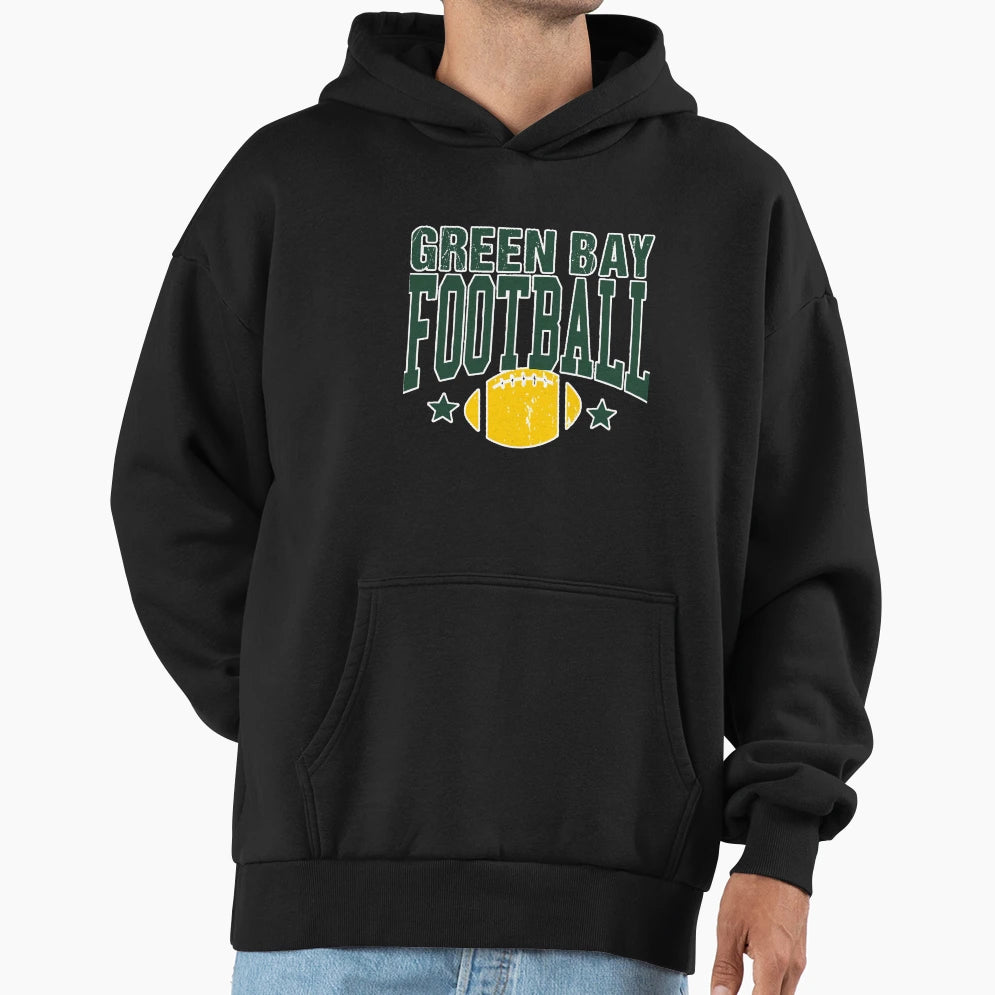 Art Green Bay Packers Hoodie - Unique Graphic Unisex - T-Shirt, Sweatshirt, Hoodie