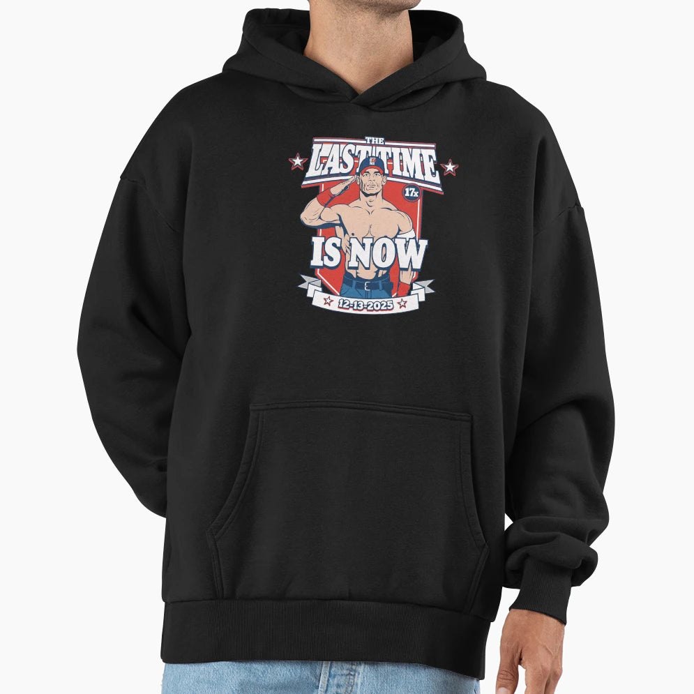Last Time Is Now Tribute Wrestling Legend Hoodie - Unique Graphic Unisex - T-Shirt, Sweatshirt, Hoodie