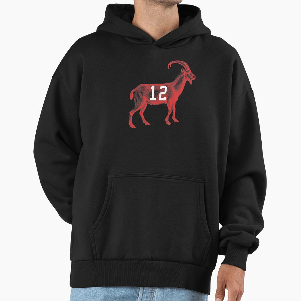 Tampa Bay Goat 12 Essentials Hoodie - Novelty Apparel Unisex - T-Shirt, Sweatshirt, Hoodie
