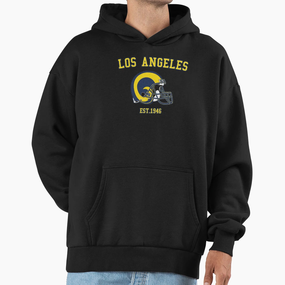 La Rams Hoodie - Trendy Graphic Unisex - T-Shirt, Sweatshirt, Hoodie