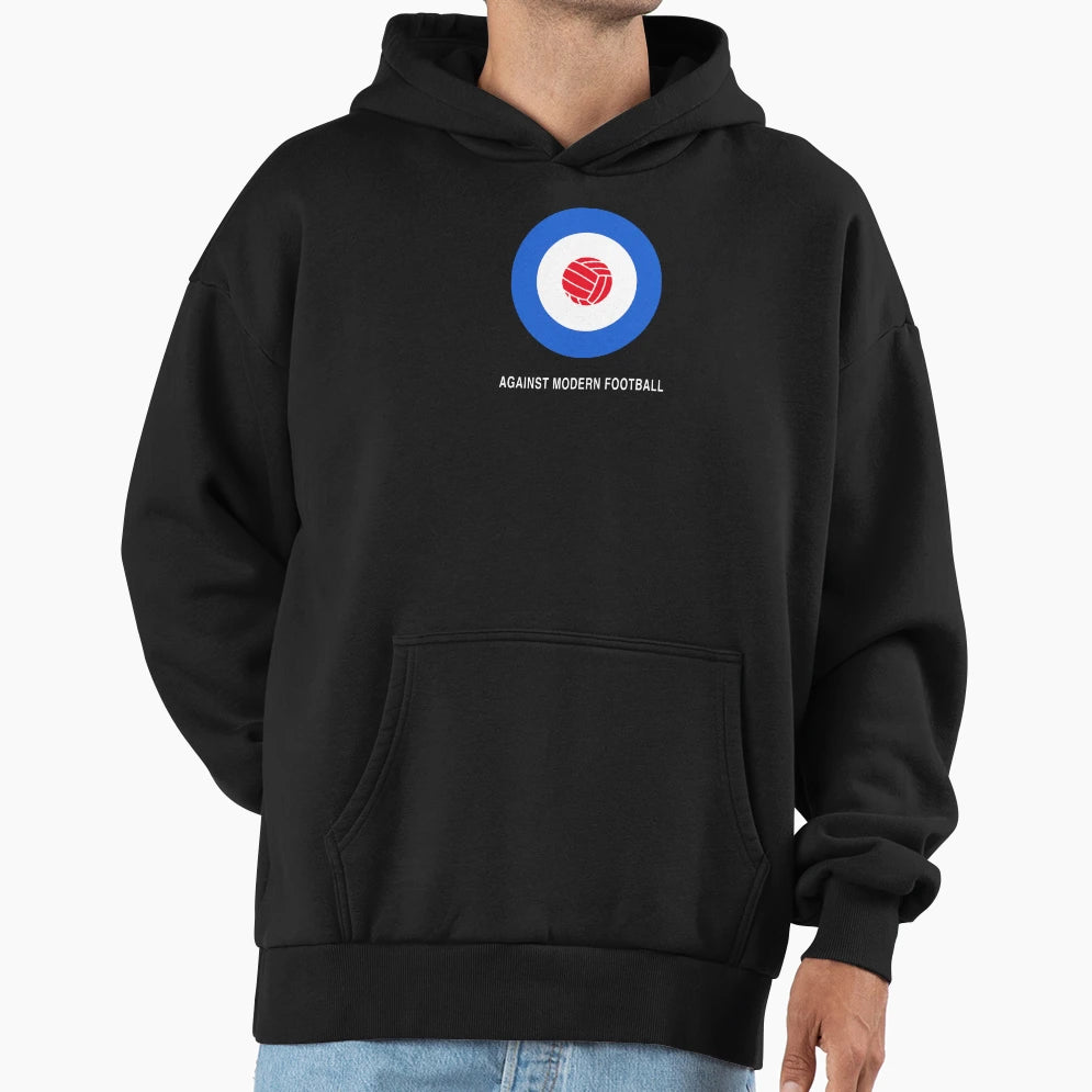 Against Modern Football Hoodie - Minimalist Print Men Women - T-Shirt, Sweatshirt, Hoodie