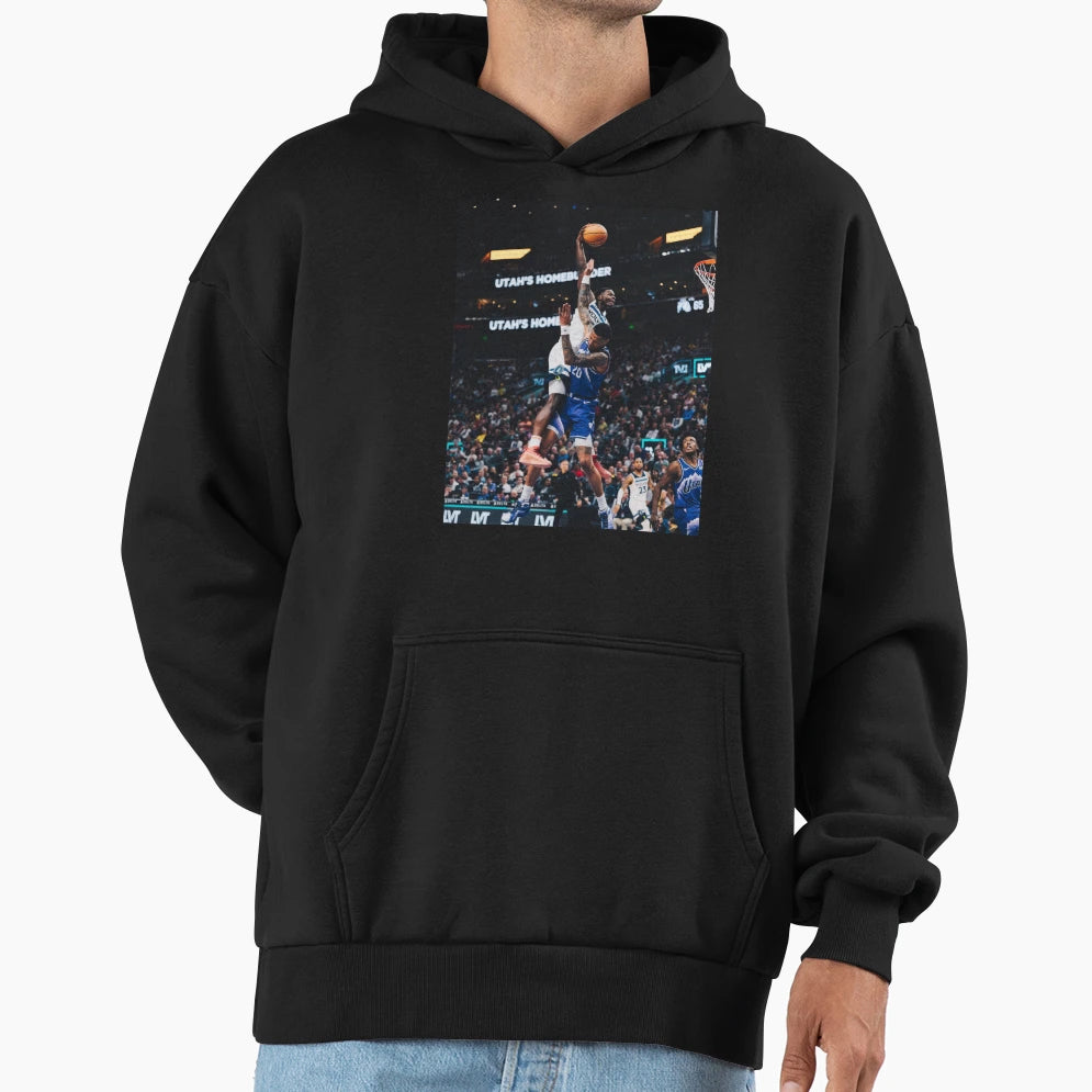 Anthony Edwards Dunk Hoodie - Graphic Print Unisex - T-Shirt, Sweatshirt, Hoodie