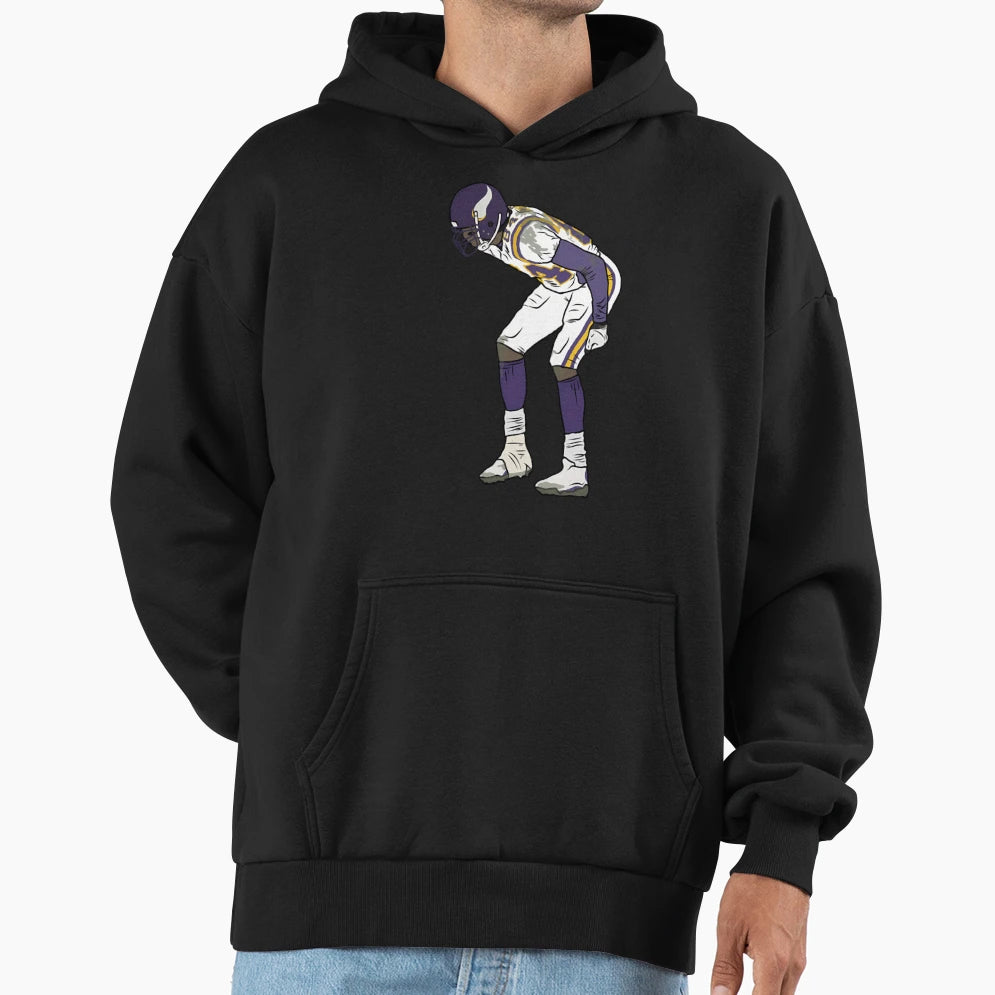 Randy Moss Mooning Celebration Hoodie - Graphic Print for Adults - T-Shirt, Sweatshirt, Hoodie