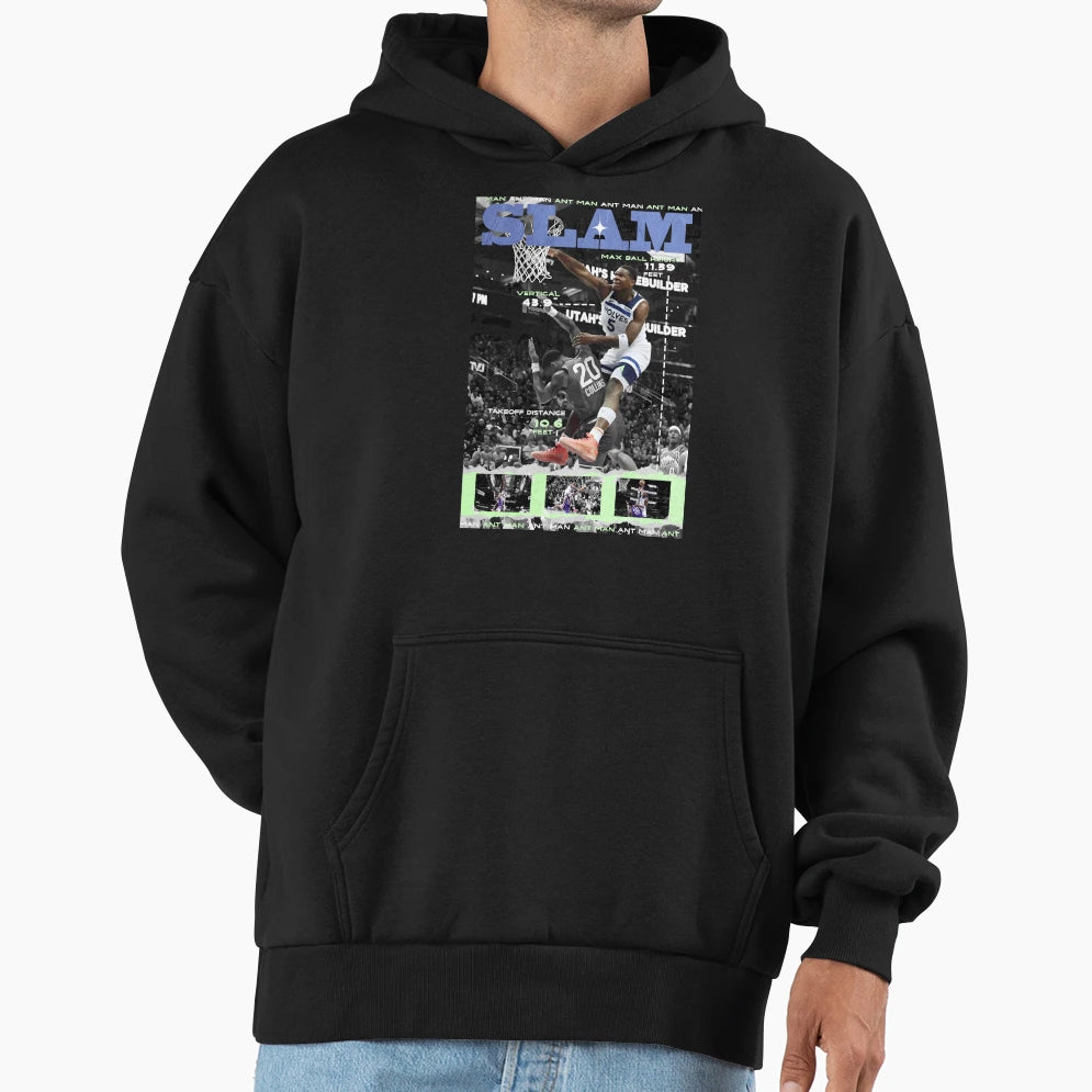 Anthony Edwards Posterize Dunk Hoodie - Streetwear Style for Adults - T-Shirt, Sweatshirt, Hoodie
