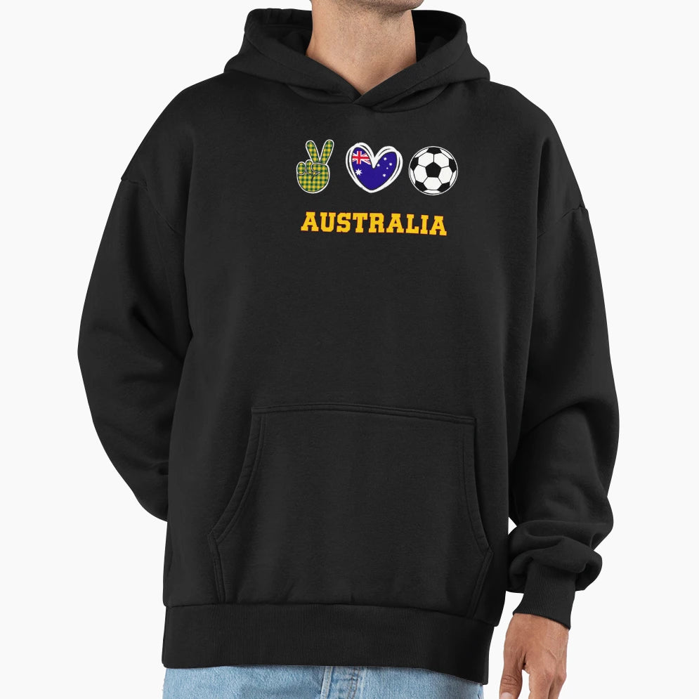 Australia Inspired Everyday Hoodie - Streetwear Style Unisex - T-Shirt, Sweatshirt, Hoodie
