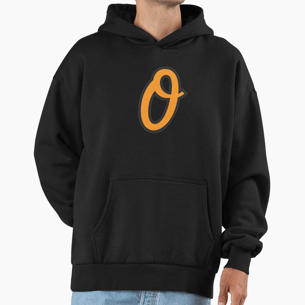 O Os Os Maryland Baltimore Baseball Hoodie - Novelty Apparel for Adults - T-Shirt, Sweatshirt, Hoodie