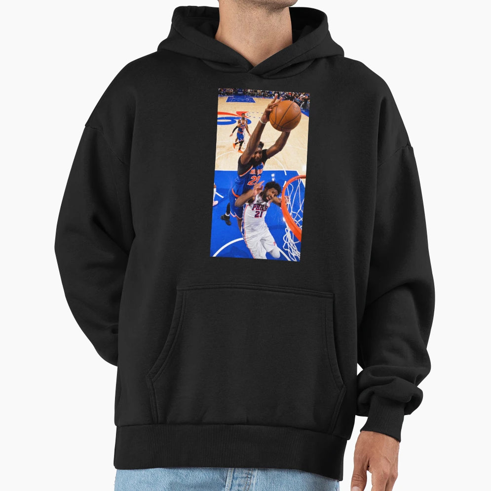 Mitchell Robinson Slam Dunk Iconic Hoodie - Casual Everyday Wear Men Women - T-Shirt, Sweatshirt, Hoodie