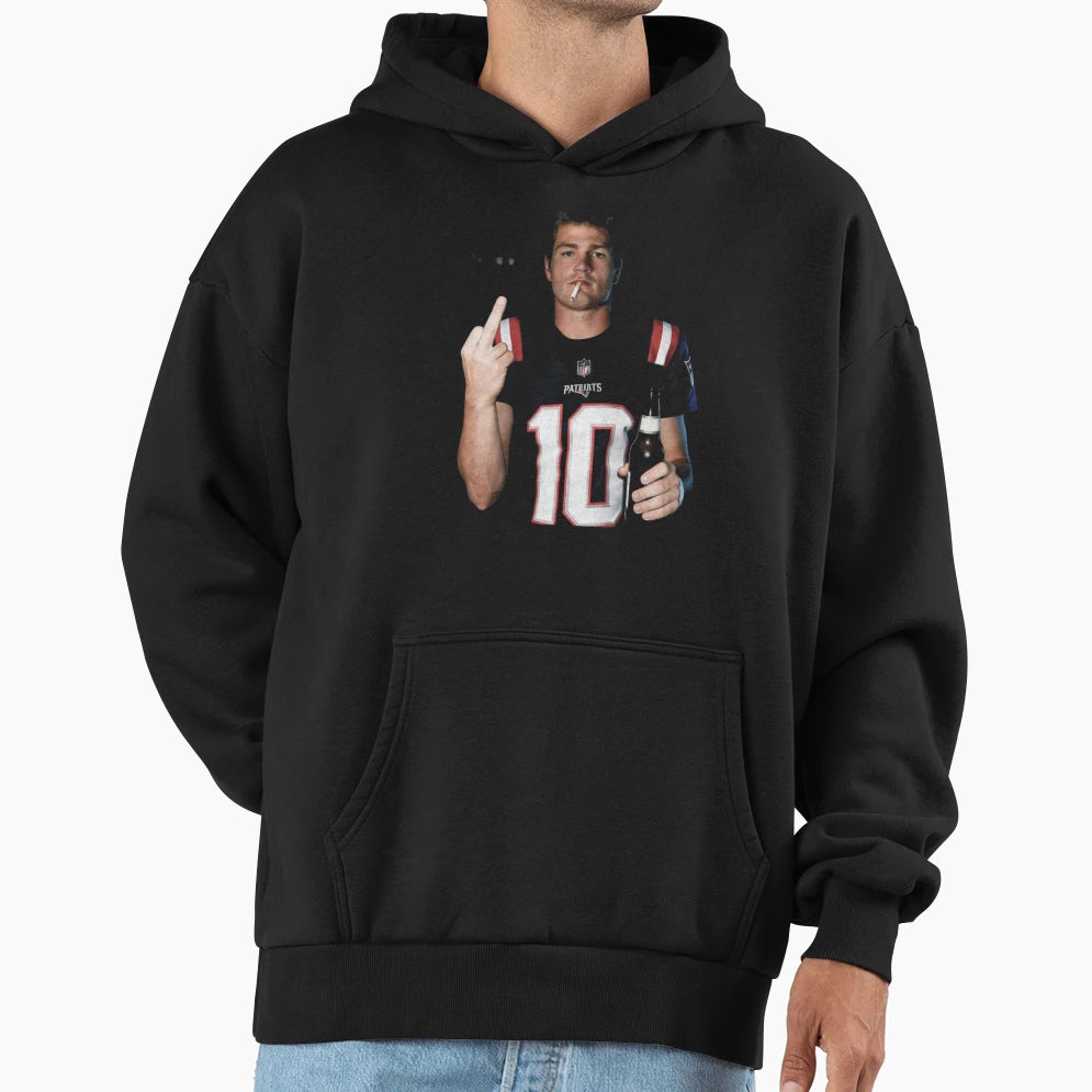 Drake Maye Hoodie - Fun Novelty Design for Adults - T-Shirt, Sweatshirt, Hoodie