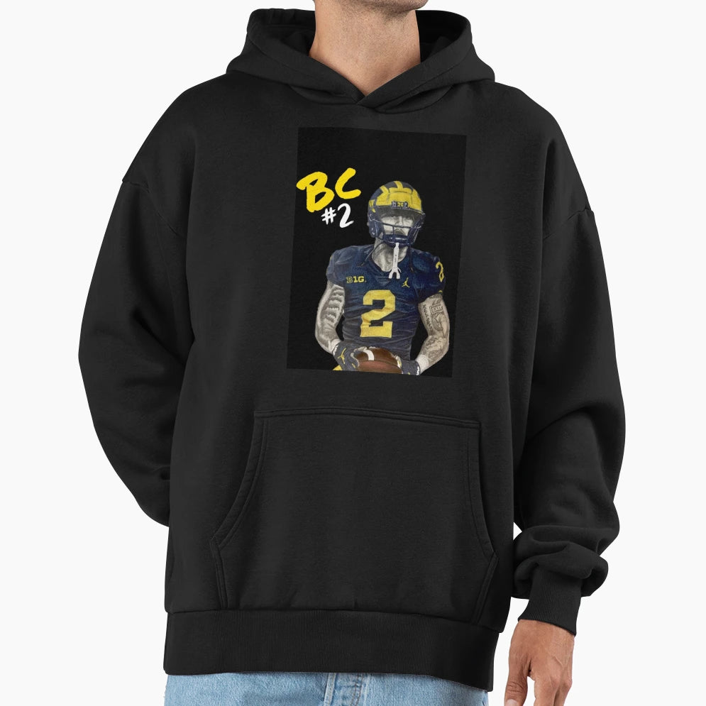 Blake Corum Signature Hoodie - Unique Graphic Men Women - T-Shirt, Sweatshirt, Hoodie
