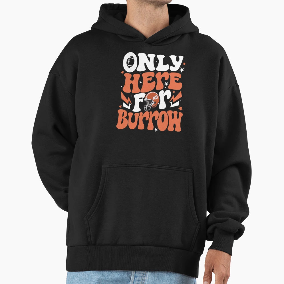 Only Here JB Hoodie - Unique Graphic for Adults - T-Shirt, Sweatshirt, Hoodie