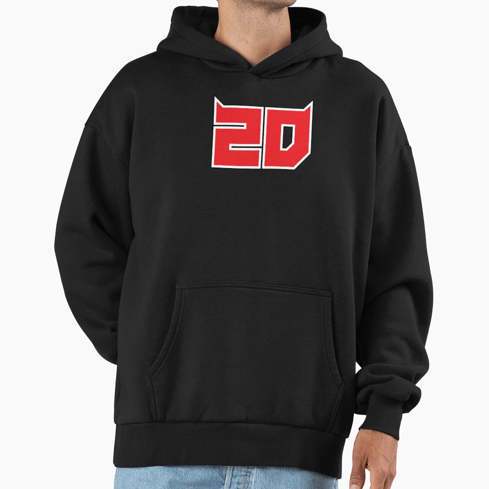 Fabio Quartararo 20 Hoodie - Streetwear Style for Adults - T-Shirt, Sweatshirt, Hoodie
