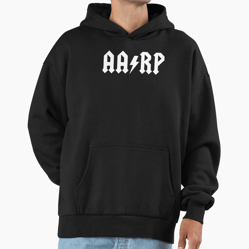 Aarp Hoodie - Minimalist Print Men Women - T-Shirt, Sweatshirt, Hoodie