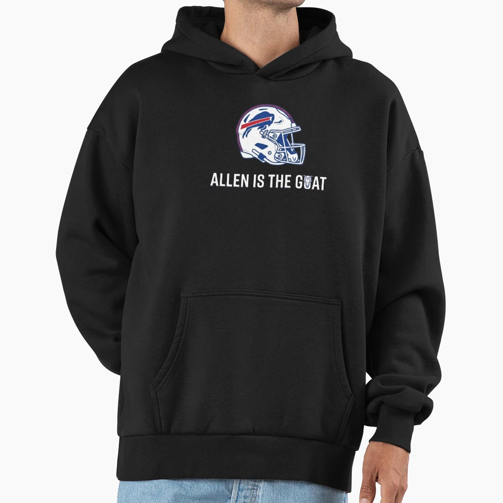 Goat Energy JA Buffalo Bills Fan Art Hoodie - Custom Art Print Men Women - T-Shirt, Sweatshirt, Hoodie