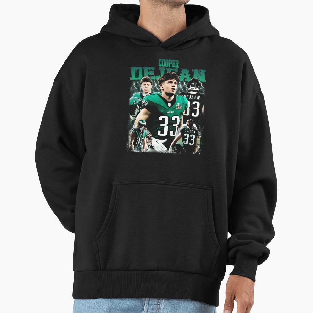 Football Cooper Dejean Bootleg Fan Hoodie - Custom Art Print Unisex - T-Shirt, Sweatshirt, Hoodie
