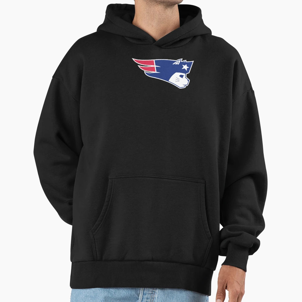 Purrtriots Patriots Funny Cat Lover Hoodie - Minimalist Print Men Women - T-Shirt, Sweatshirt, Hoodie