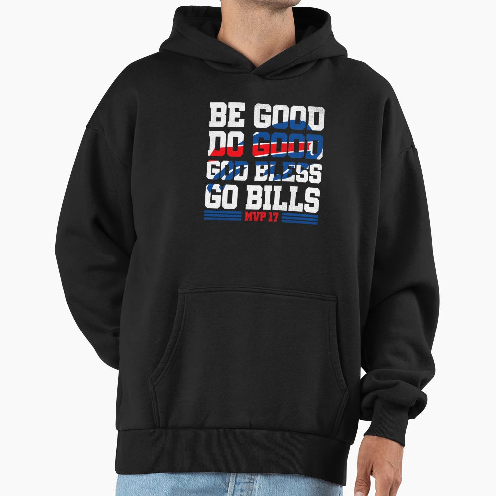 JA Be Good Do Good 17 God Bless Go Hoodie - Trendy Graphic for Adults - T-Shirt, Sweatshirt, Hoodie