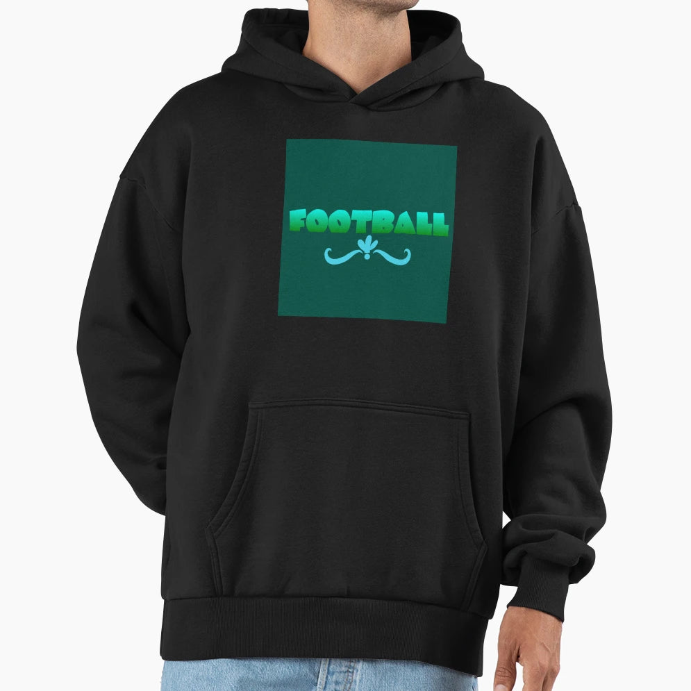 Football Hoodie - Fun Novelty Design Unisex - T-Shirt, Sweatshirt, Hoodie