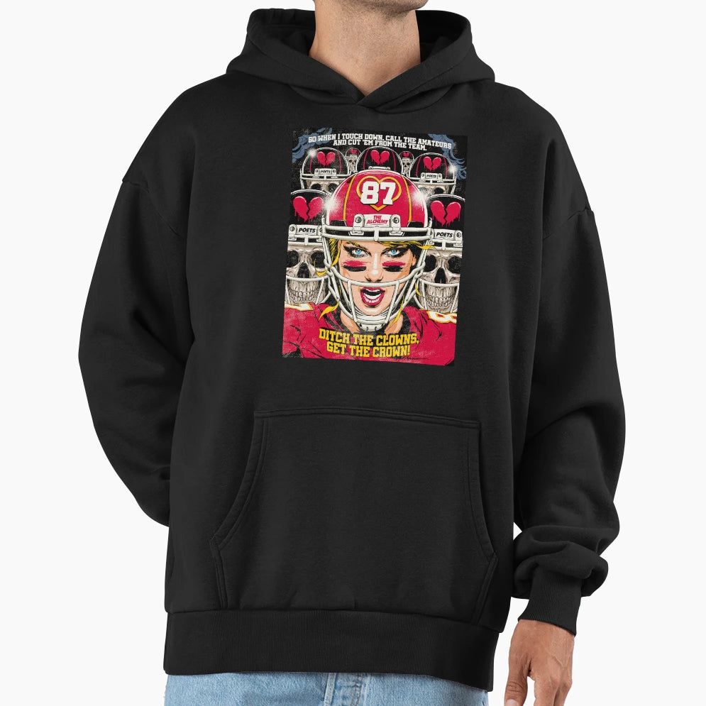Get Crown Hoodie - Graphic Print for Adults - T-Shirt, Sweatshirt, Hoodie