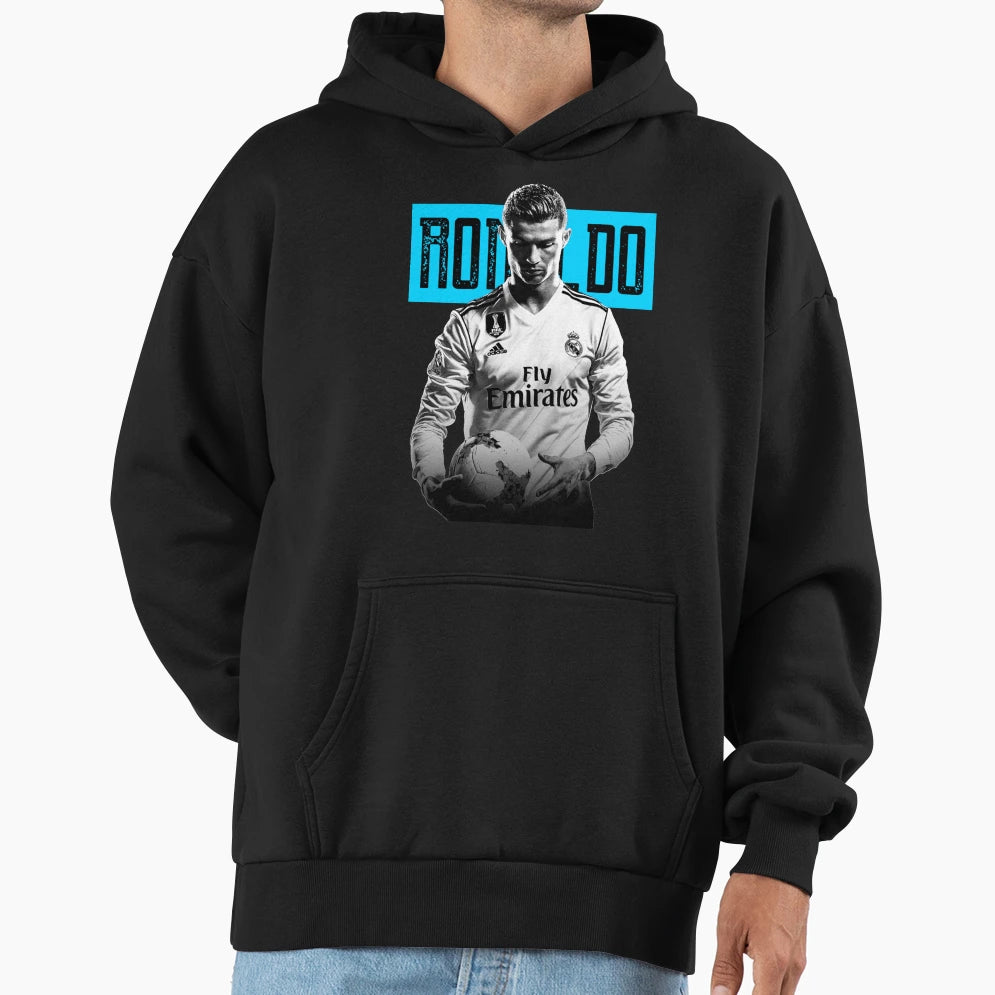 Cristiano Ronaldo Best Hoodie - Minimalist Print Unisex - T-Shirt, Sweatshirt, Hoodie