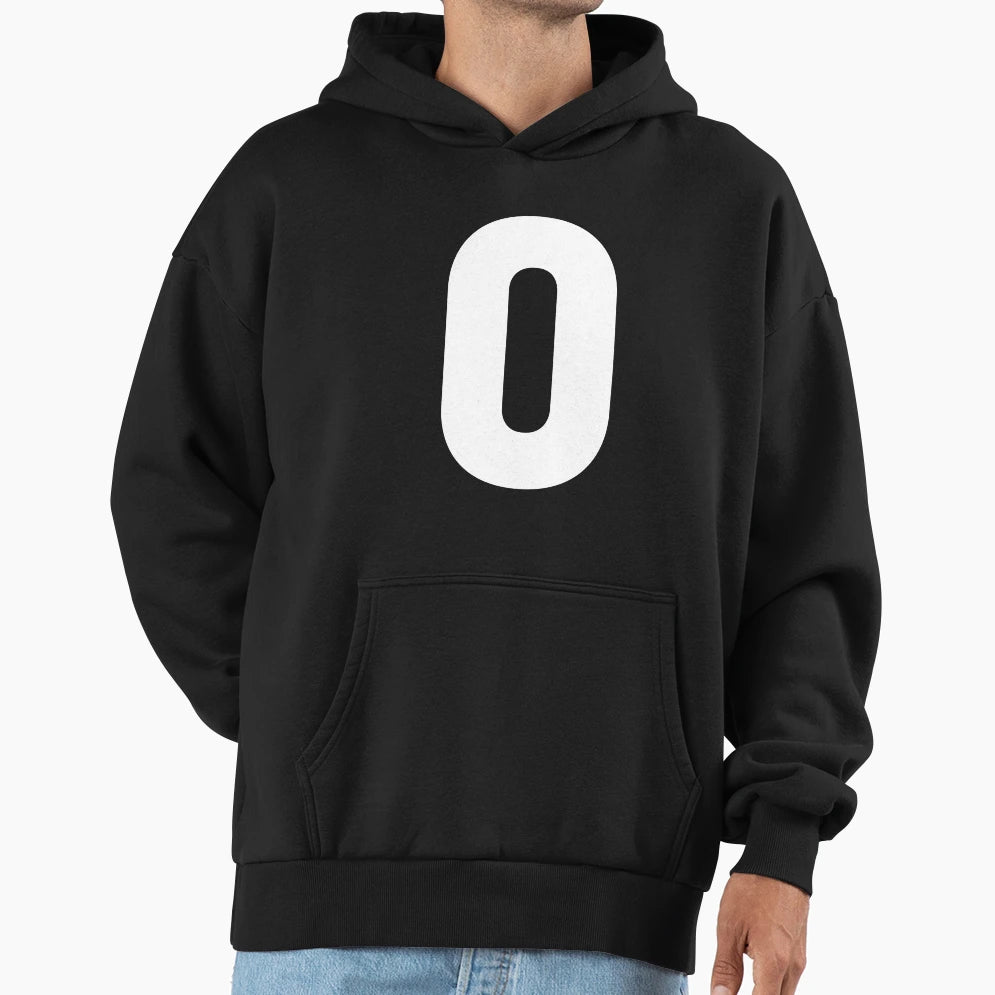 Number 0 Hoodie - Custom Art Print Men Women - T-Shirt, Sweatshirt, Hoodie