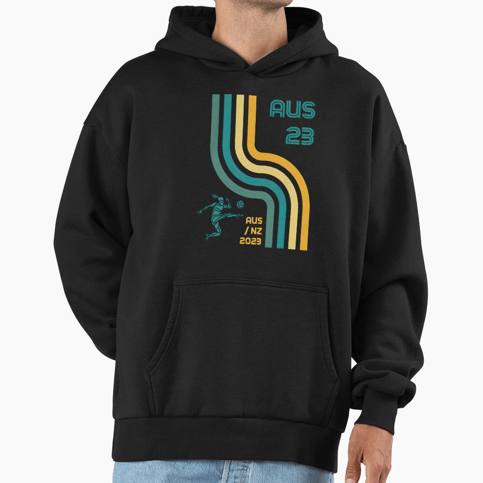 Australia Womens World Cup Art Hoodie - Aesthetic Graphic for Adults - T-Shirt, Sweatshirt, Hoodie