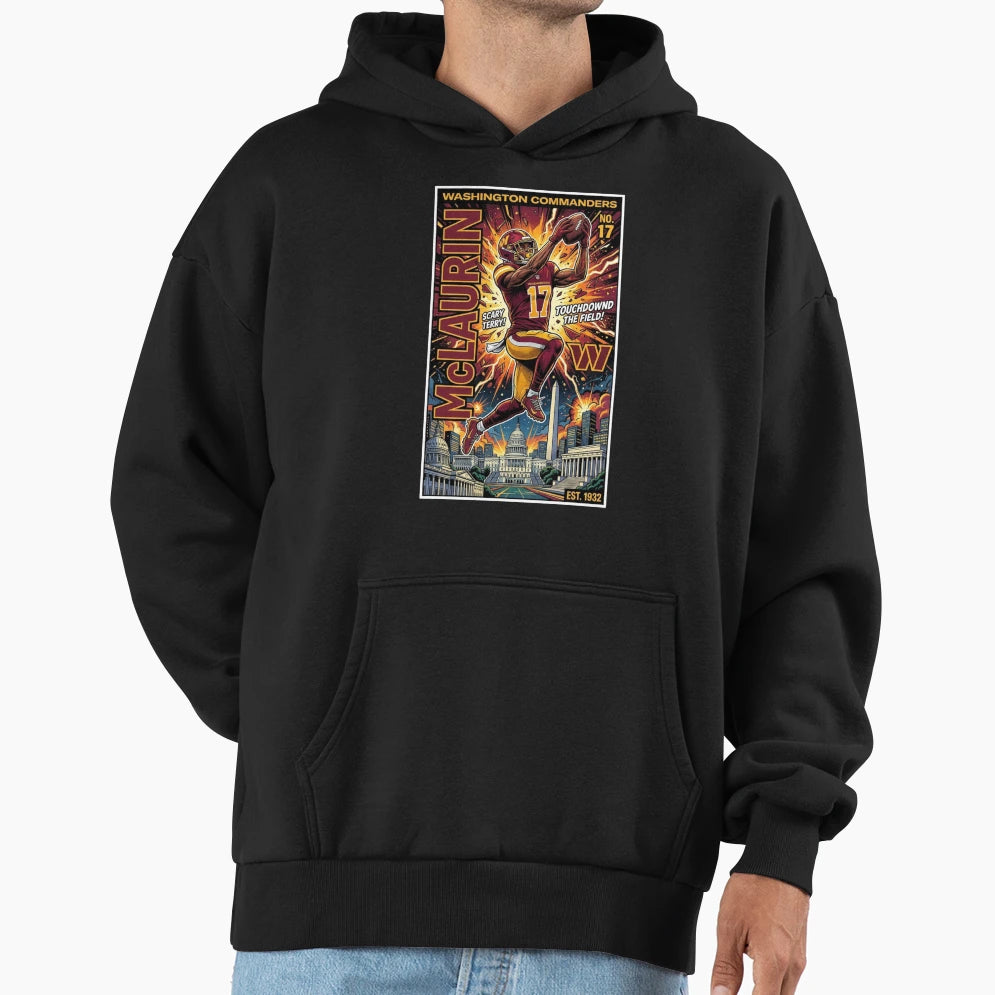 Washington Commanders Hoodie - Novelty Apparel Unisex - T-Shirt, Sweatshirt, Hoodie