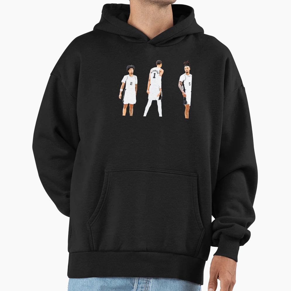 Victor Wembanyama Stephon Castle Dylan Hoodie - Graphic Print Men Women - T-Shirt, Sweatshirt, Hoodie