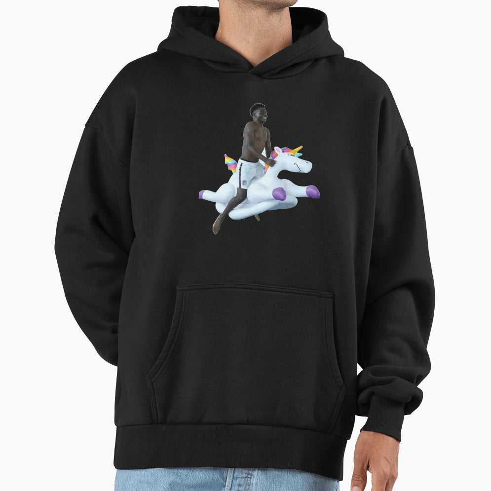 Keep Flying King Bukayo Saka Hoodie - Unique Graphic Unisex - T-Shirt, Sweatshirt, Hoodie