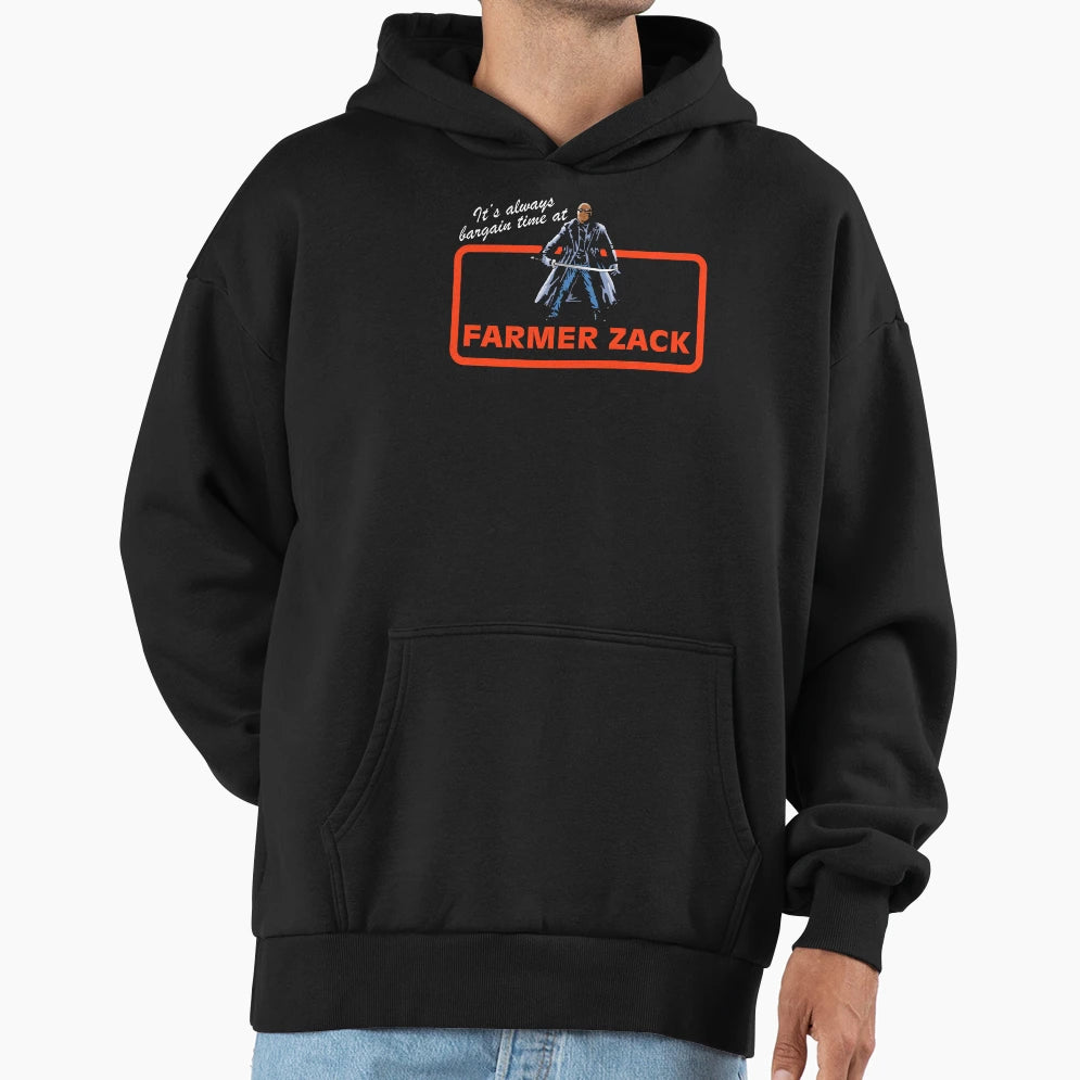 Farmer Zack Hoodie - Aesthetic Graphic for Adults - T-Shirt, Sweatshirt, Hoodie