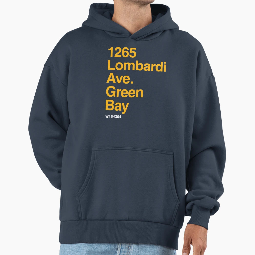 Green Bay Packers Football Stadium Hoodie - Graphic Print Unisex - T-Shirt, Sweatshirt, Hoodie