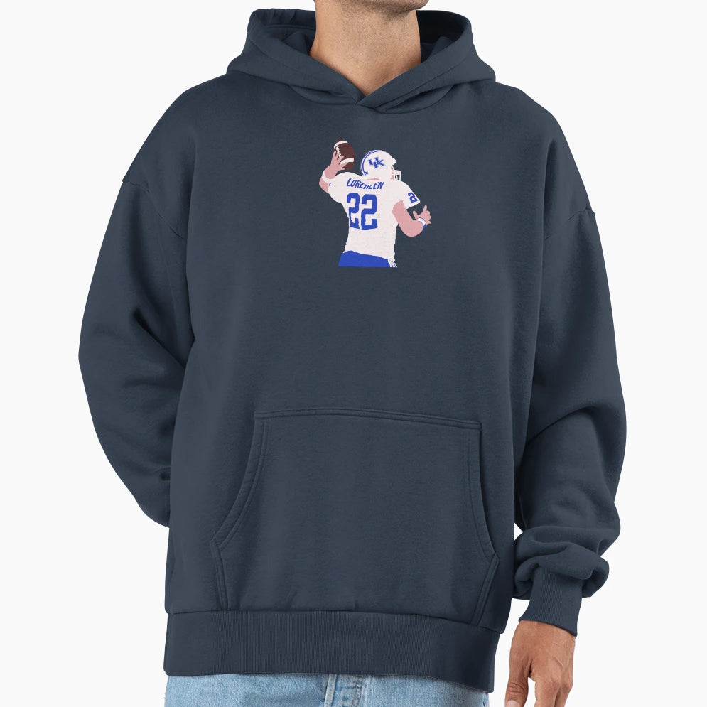 Jared Lorenzen Hoodie - Novelty Apparel for Adults - T-Shirt, Sweatshirt, Hoodie