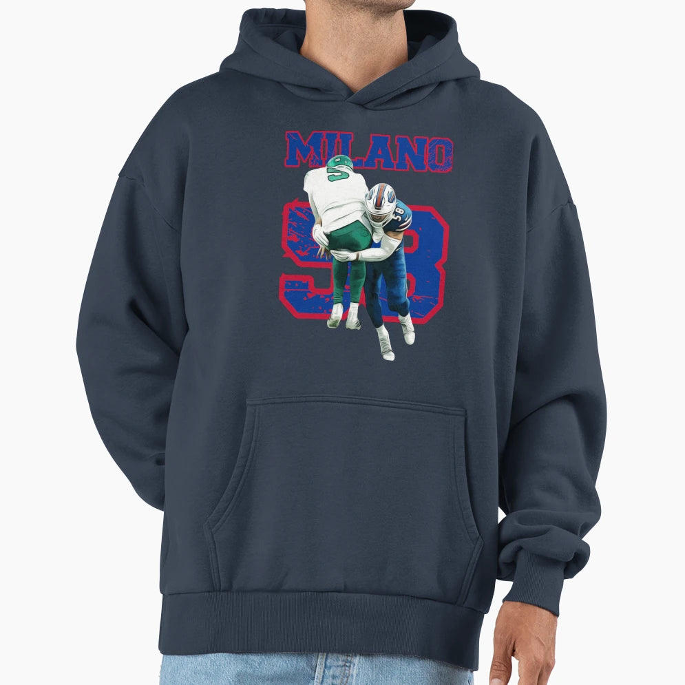 Buffalo Bills Milano 58 Dominating Hoodie - Unique Graphic for Adults - T-Shirt, Sweatshirt, Hoodie