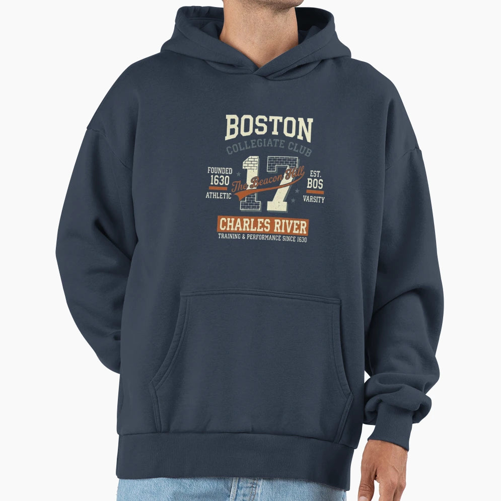 Boston Hoodie - Fun Novelty Design Unisex - T-Shirt, Sweatshirt, Hoodie