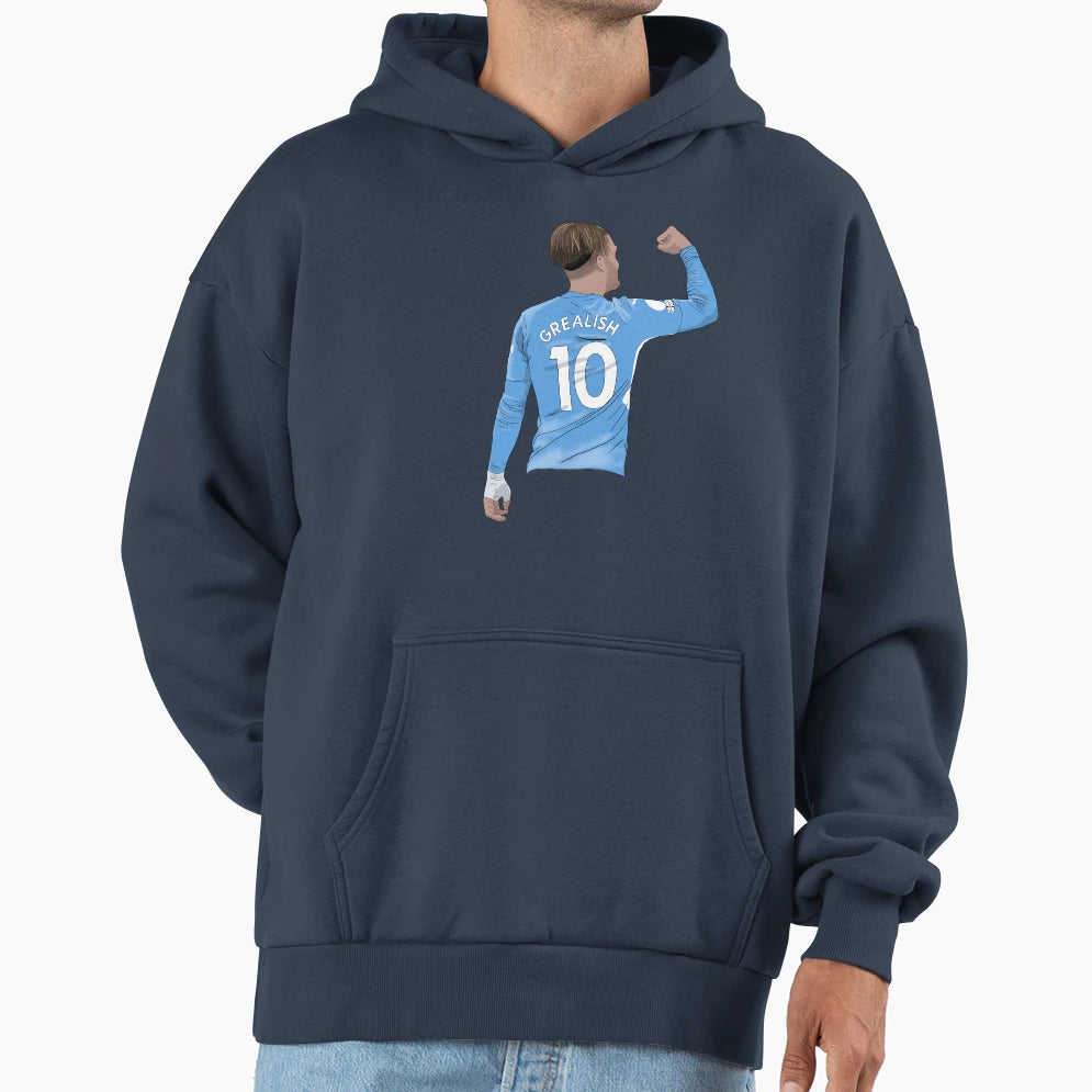 Jack Grealish City 10 Hoodie - Unique Graphic Unisex - T-Shirt, Sweatshirt, Hoodie