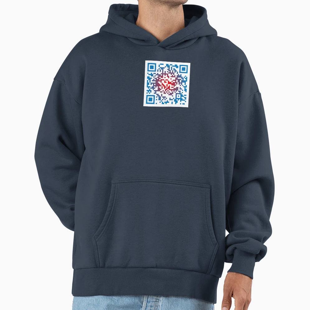 Bills Shout Song Qr Code Hoodie - Aesthetic Graphic Unisex - T-Shirt, Sweatshirt, Hoodie