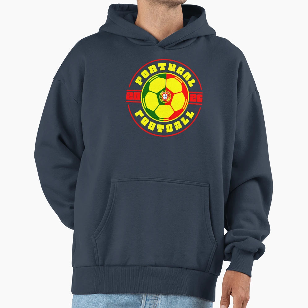 Portugal Football 2026 Hoodie - Trendy Graphic Men Women - T-Shirt, Sweatshirt, Hoodie