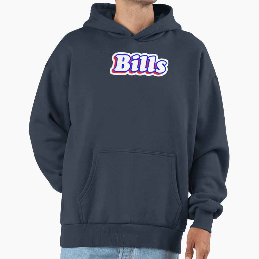Bills Hoodie - Trendy Graphic Unisex - T-Shirt, Sweatshirt, Hoodie