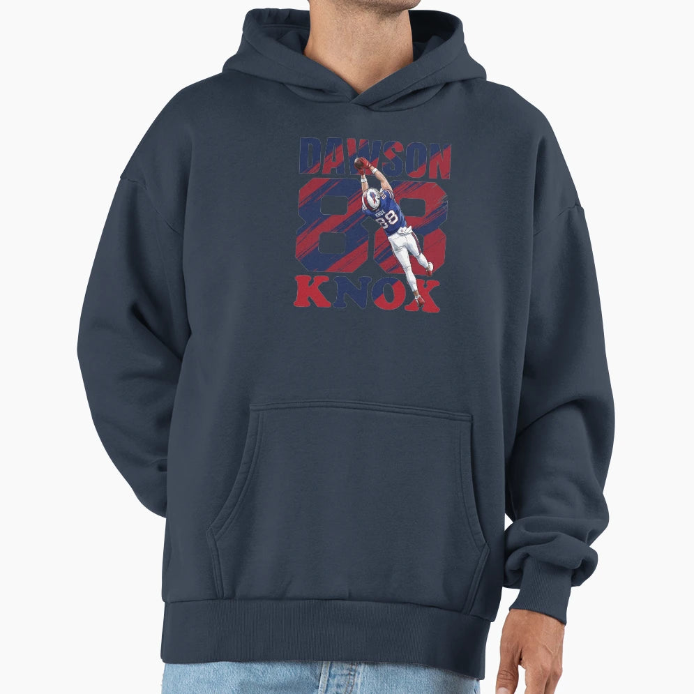 Dawson Knox 88 Buffalo Football Hoodie - Streetwear Style Men Women - T-Shirt, Sweatshirt, Hoodie