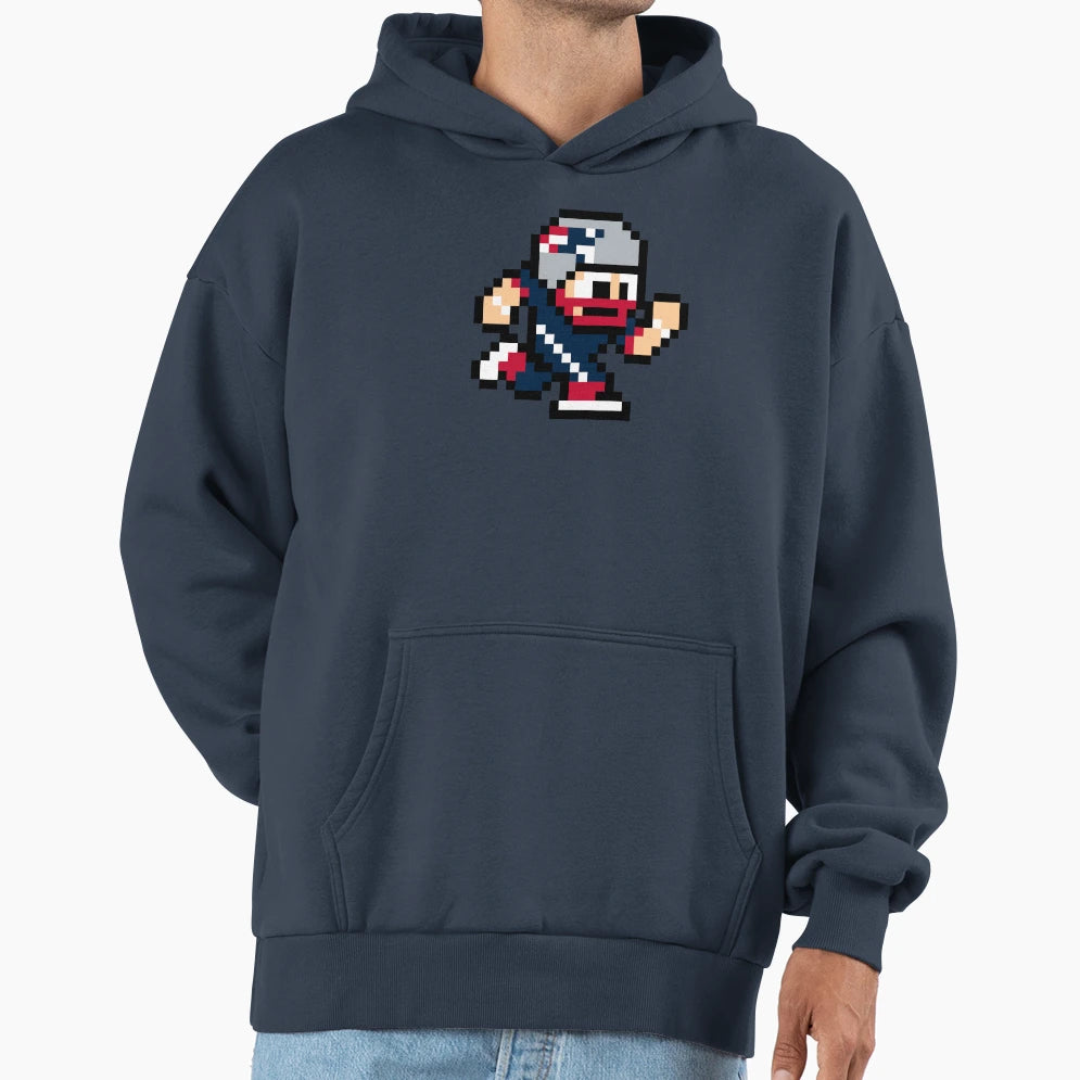 New England Patriots Tecmo Super Bowl Hoodie - Streetwear Style Unisex - T-Shirt, Sweatshirt, Hoodie