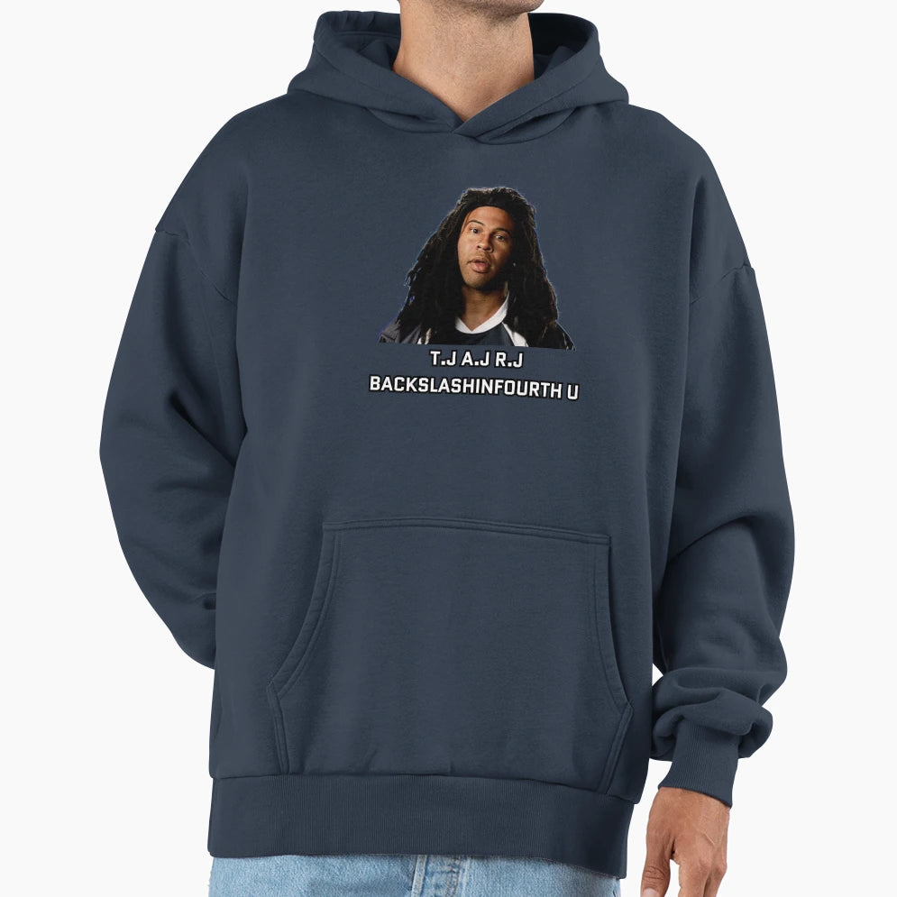 T J J R J Backslashinfourth U Hoodie - Custom Art Print Unisex - T-Shirt, Sweatshirt, Hoodie