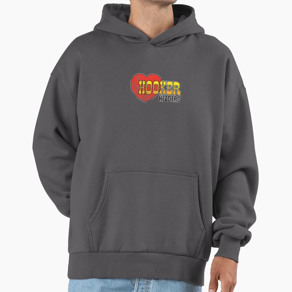 Hooker Headers Hoodie - Graphic Print Men Women - T-Shirt, Sweatshirt, Hoodie