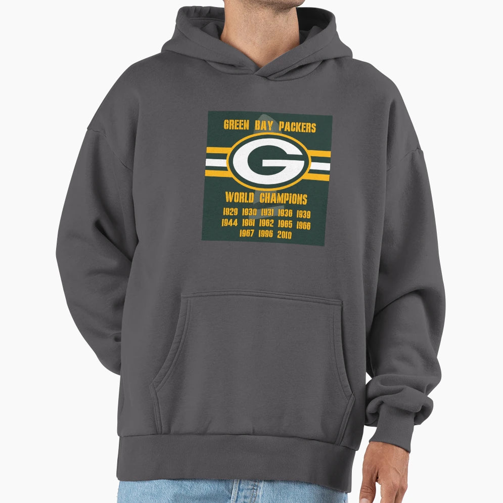 Green Bay Titles Hoodie - Aesthetic Graphic Unisex - T-Shirt, Sweatshirt, Hoodie