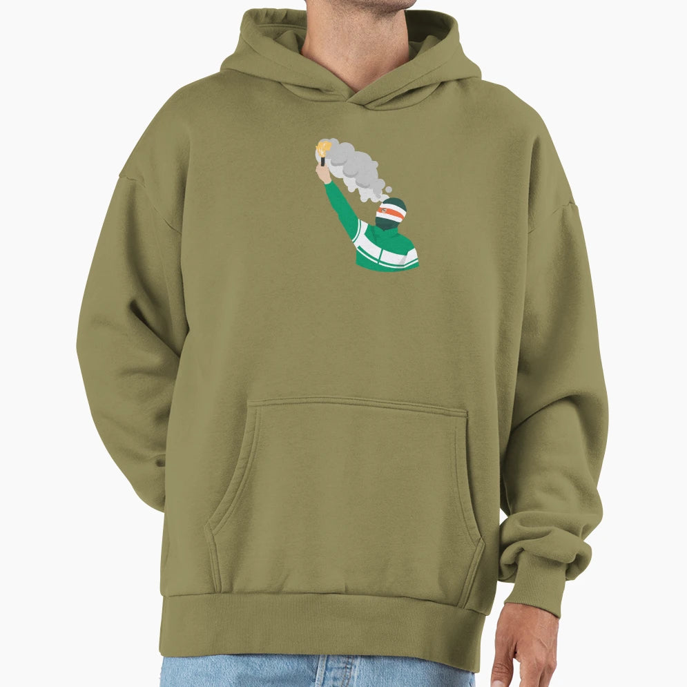 Celtic Ultras Hoodie - Minimalist Print for Adults - T-Shirt, Sweatshirt, Hoodie