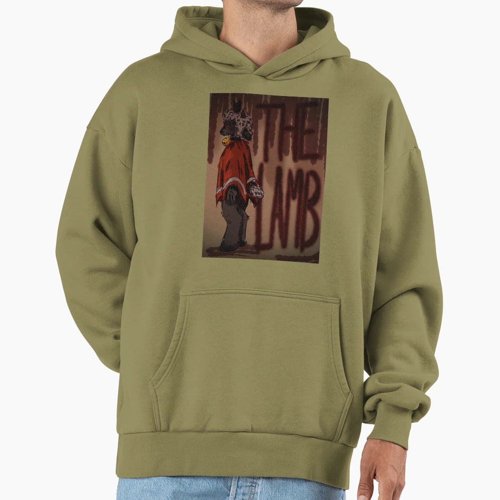 Cult Lamb Hoodie - Custom Art Print Men Women - T-Shirt, Sweatshirt, Hoodie